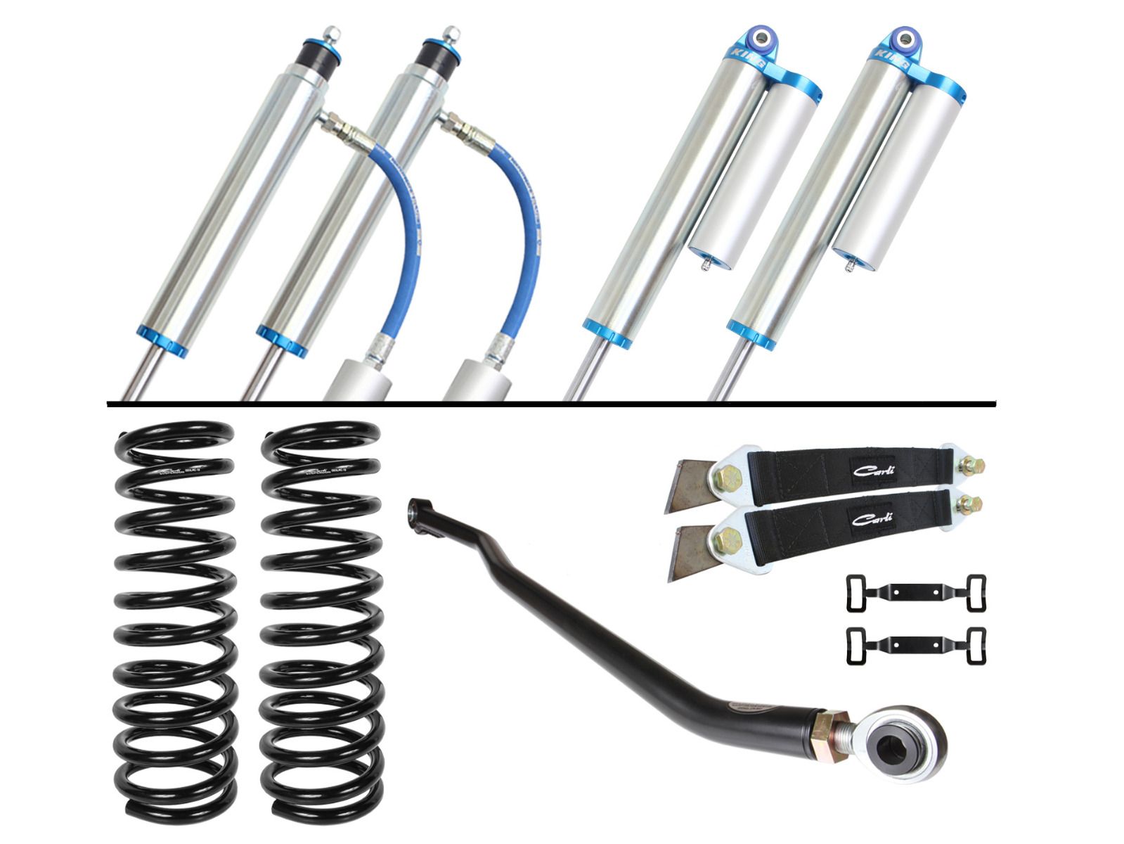 3" 2003-2009 Dodge Ram 2500 4wd (w/Diesel Engine) Pintop Lift System by Carli Suspension
