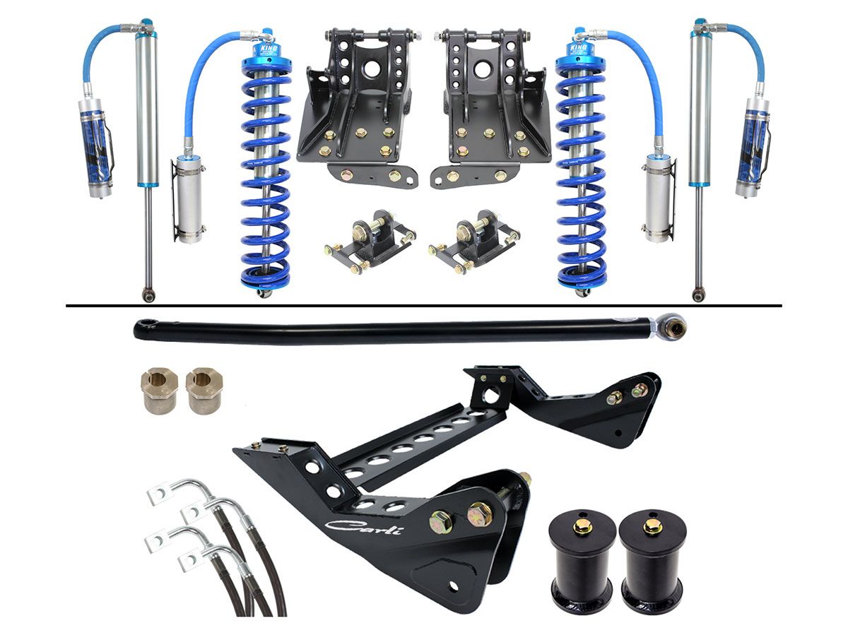 4.5" 2011-2016 Ford F250/F350 4wd (w/Diesel Engine) Coilover System by Carli Suspension