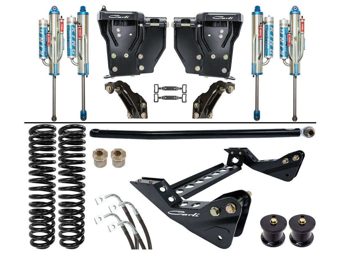 4.5" 2008-2010 Ford F250/F350 4wd (w/Diesel Engine) Unchained System by Carli Suspension