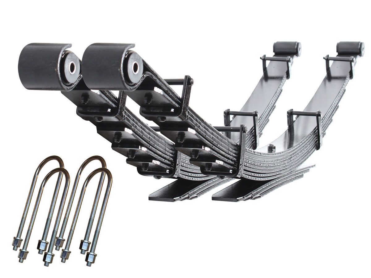 Ram 3500 2010-2012 Dodge 4WD (Diesel Engines w/4" axle tube) 1" Full Progressive Rear Leaf Spring Kit by Carli Suspension