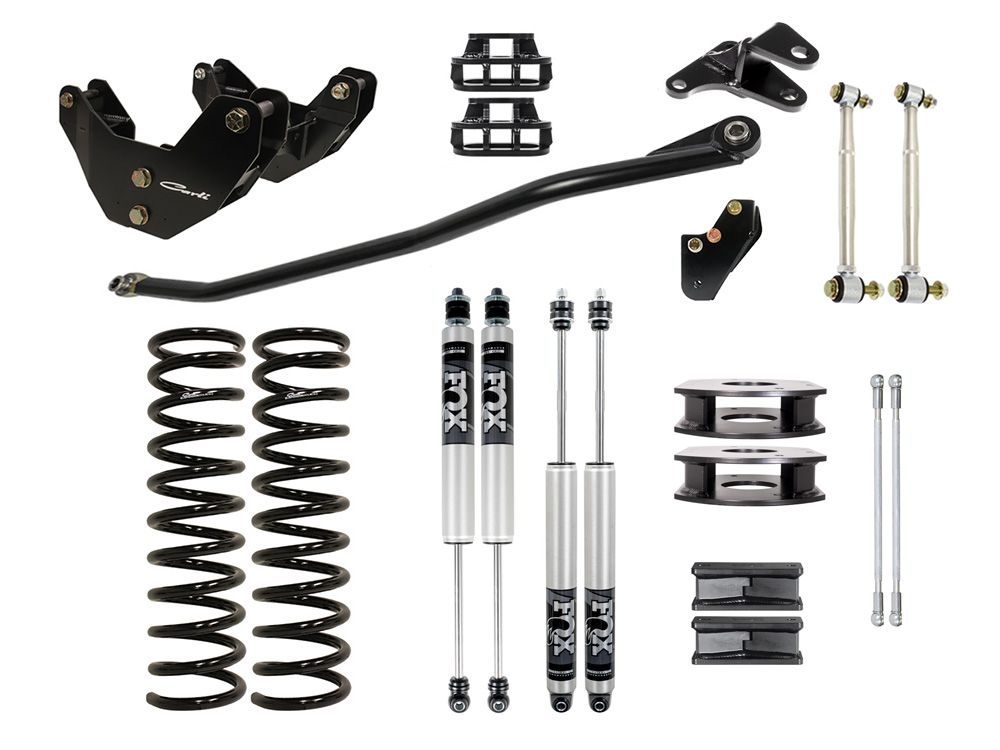3.25" 2019-2024 Dodge Ram 2500 4wd (w/Diesel Engine & Factory Rear Air Suspension) Commuter Lift System by Carli Suspension