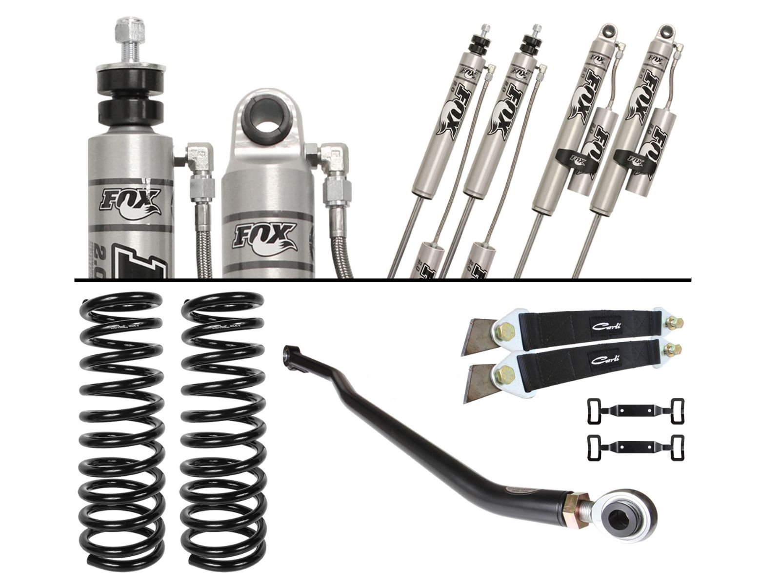 3" 2003-2009 Dodge Ram 2500 4wd (w/Diesel Engine) Backcountry Lift System by Carli Suspension
