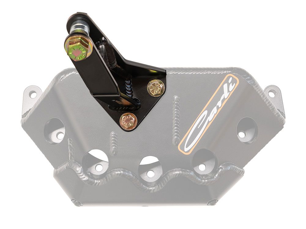 Ram 3500 2003-2012 Dodge 4WD Front Differential Guard Steering Stabilizer Bracket by Carli Suspension