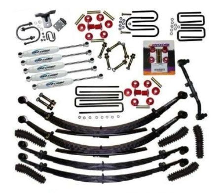 2.5 FR / 0.5 RR" 1987-1991 Dodge W/250/W350 Pickup w/Cummins Engine 4WD Premium Lift Kit  by Jack-It