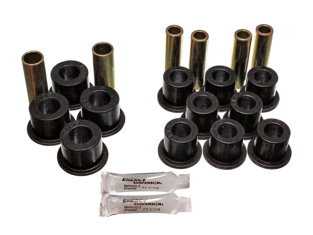 Pickup 720 1986.5-1997 Nissan 4WD Rear Spring and Shackle Bushing Kit by Energy Suspension