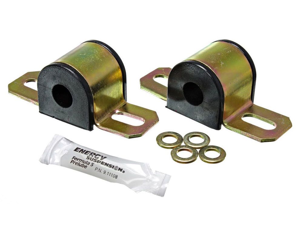 Universal 1-1/4" / 31.5mm Non-Greasable Sway Bar Bushing Kit (4.5" bracket) by Energy Suspension
