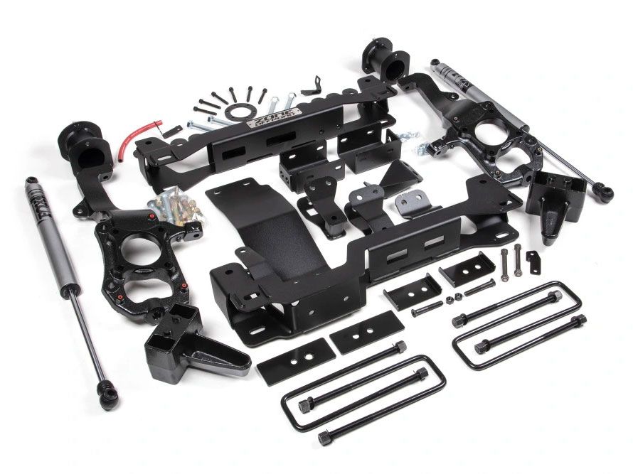 4" 2021-2024 Ford F150 4WD Lift Kit by Zone