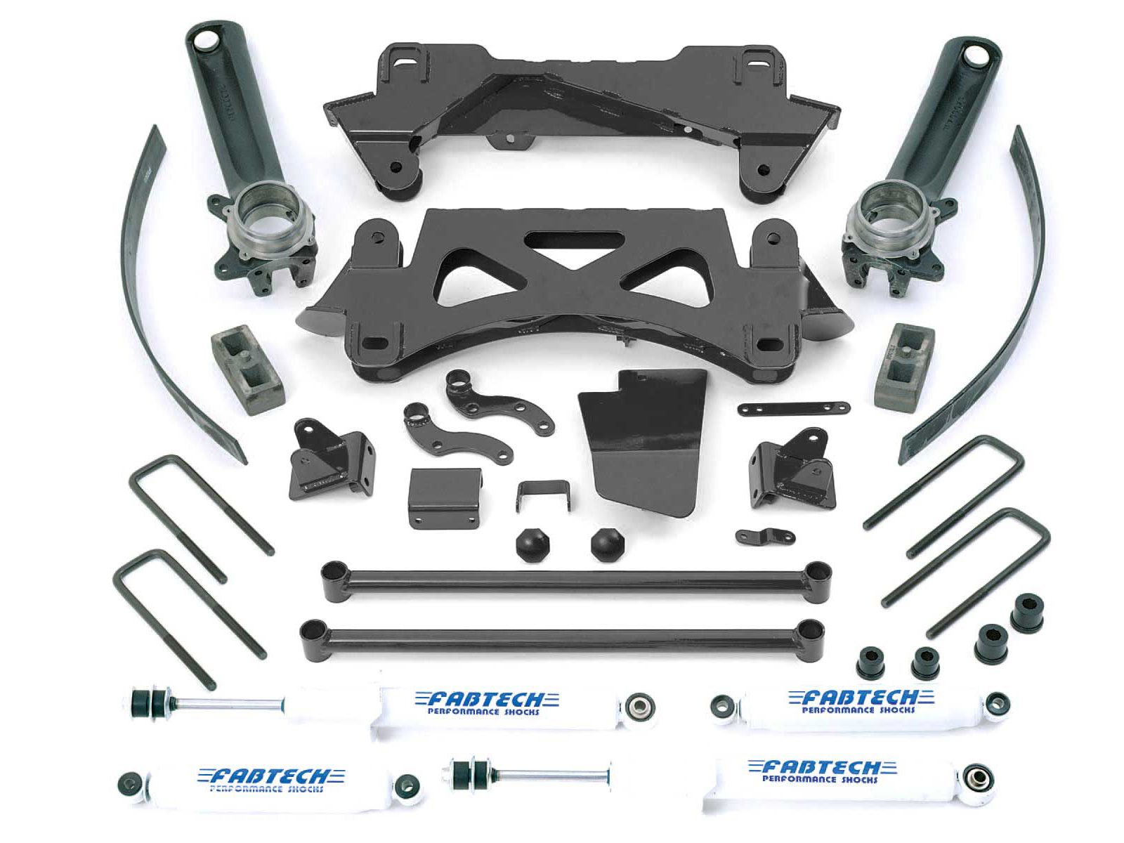 6" 1995-2004 Toyota Tacoma 4wd Lift Kit by Fabtech