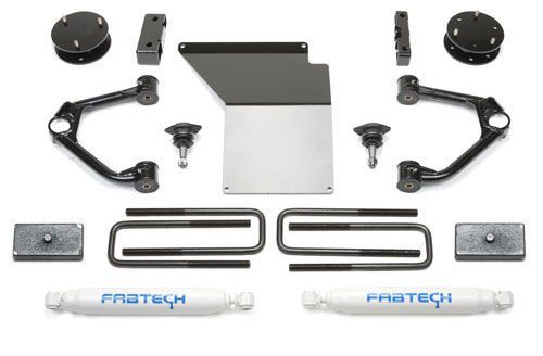 4" 2007-2013 GMC Sierra 1500 4WD Budget Lift Kit by Fabtech