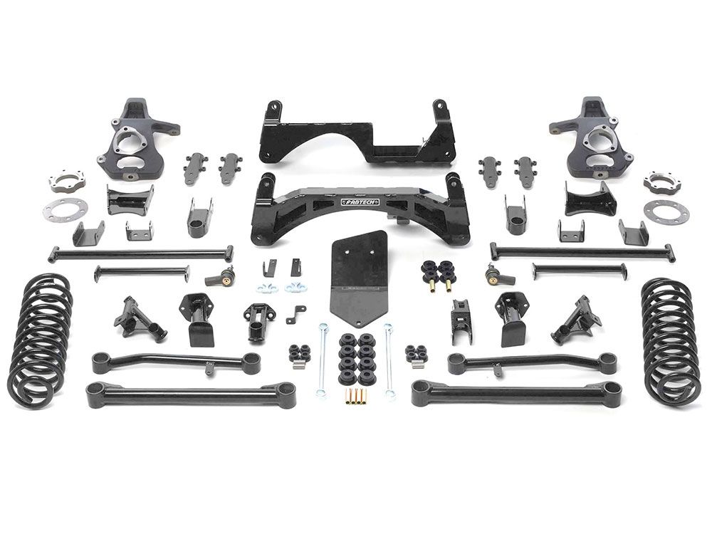 6" 2007-2014 Chevy Suburban 1500 4WD w/o AutoRide Lift Kit by Fabtech