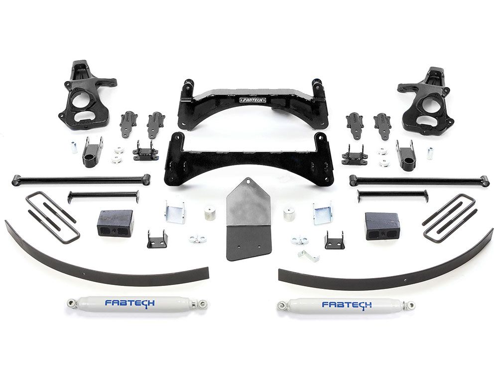 6" 2007-2013 Chevy Silverado 1500 2WD Basic Lift Kit by Fabtech