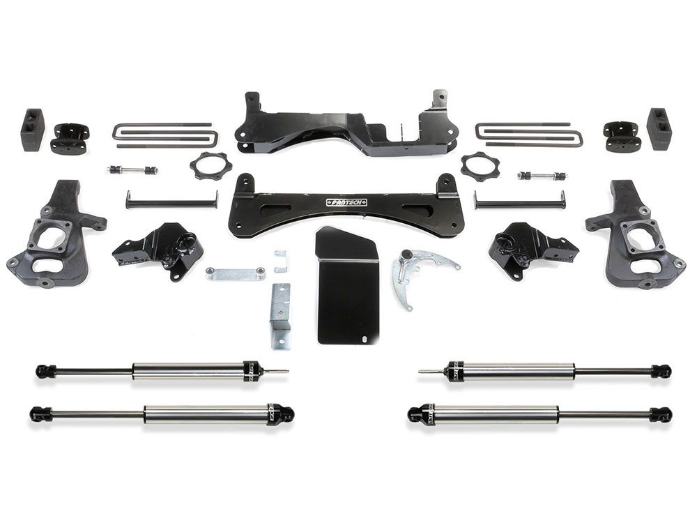 6" 2001-2010 Chevy Silverado 2500HD 4WD Upgraded RTS Lift Kit by Fabtech