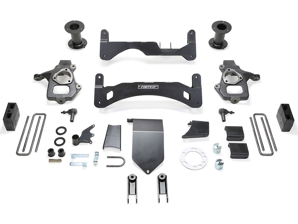 6" 2014-2018 GMC Denali 1500 4WD (w/cast steel factory arms) GEN II Lift Kit by Fabtech