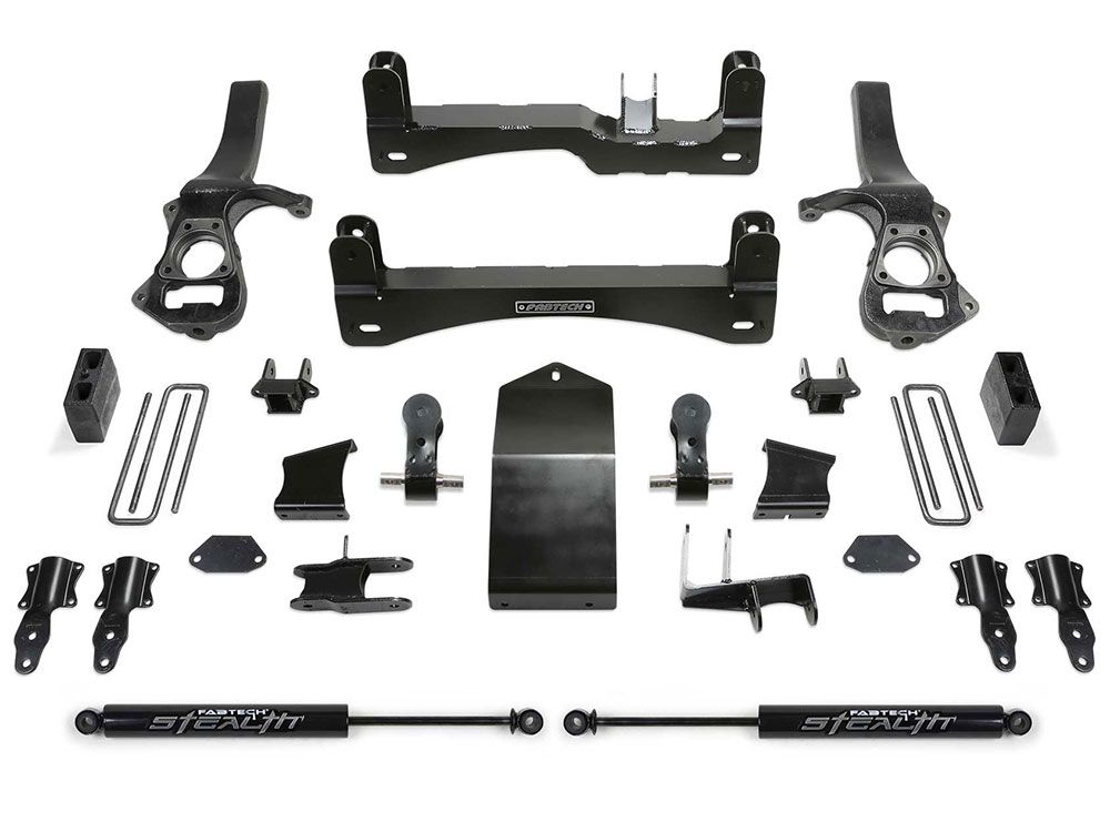 4" 2019-2024 Chevy Silverado 1500 Trail Boss 4wd Lift Kit by Fabtech