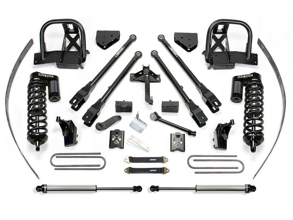 8" 2011-2016 Ford F250 4WD (w/ Factory Ovrld) 4 Link Lift Kit by Fabtech