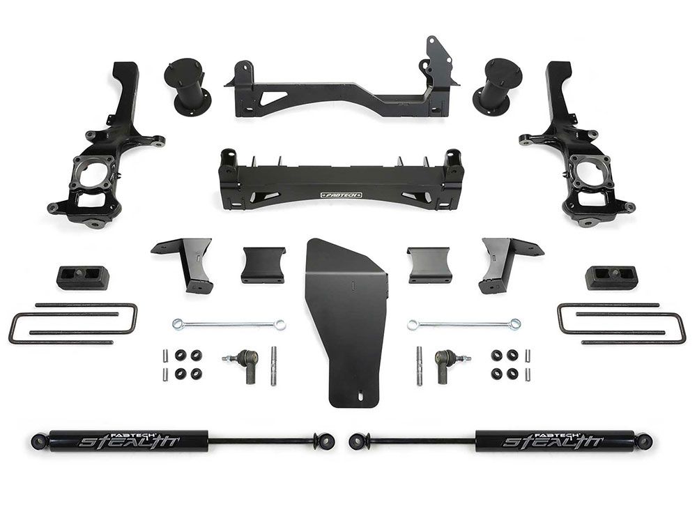 6" 2016-2018 Nissan Titan XD 4wd Lift Kit by Fabtech