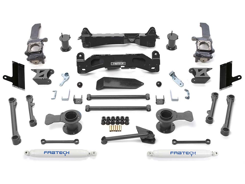 6" 2016-2024 Toyota 4Runner 4wd Lift Kit by Fabtech