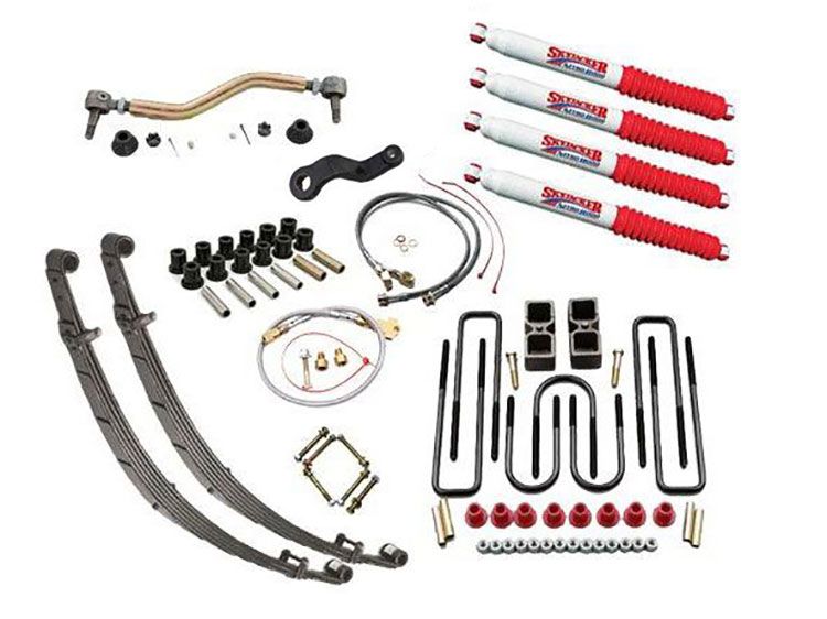 6" 1977.5-1979 Ford F250 Lo-Boy (Regular Cab) 4WD Budget Lift Kit by Jack-It