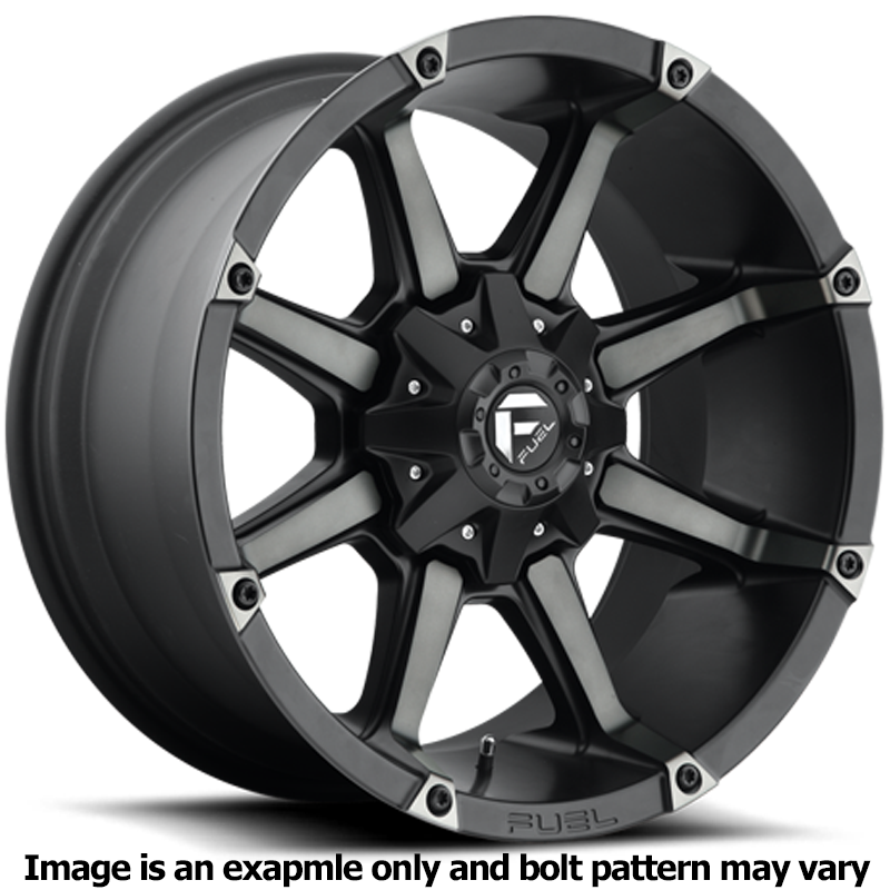 Coupler Series D556 Gloss Black/Machined Wheel D55620901757 by Fuel