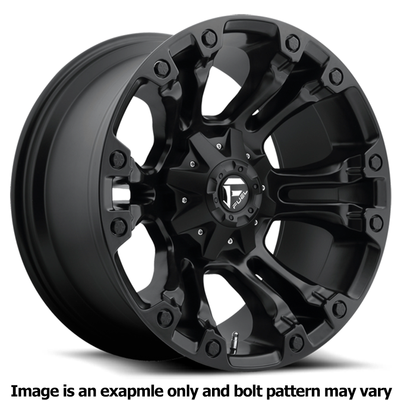 Vapor Series D560 Matte Black Wheel D56017907050 by Fuel