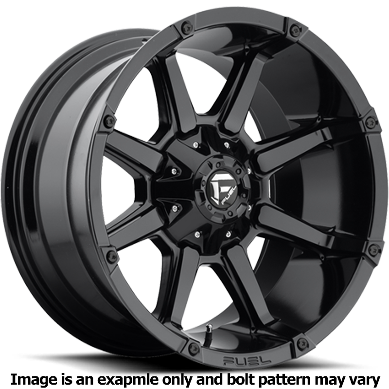 Coupler Series D575 Gloss Black Wheel D57517902645 by Fuel