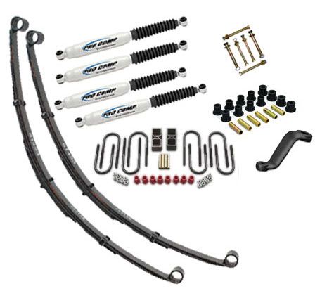 2.5" 1973-1987 Chevy 1/2 ton K10 Pickup 4WD Budget Lift Kit by Jack-It