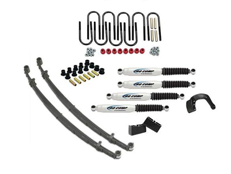 2.5" 1977-1991 GMC 1 ton Pickup 4WD Budget Lift Kit by Jack-It