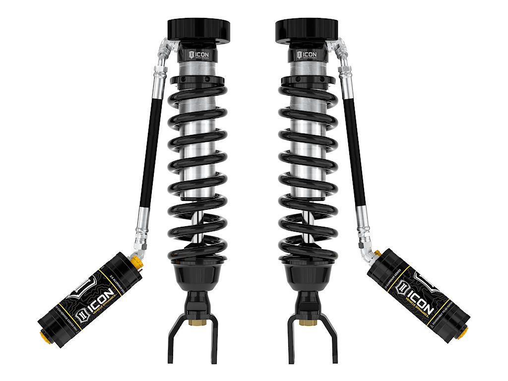 Ram 1500 2019-2024 Dodge 4wd - Icon 2.5 CDCV Remote Resi Coilover Kit (2-3" Front Lift)