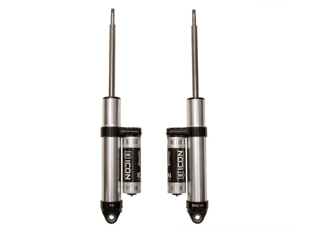 Ram 2500 2014-2024 Dodge 4wd - Icon REAR 2.5 Piggyback Resi Shocks (fits with Icon .5" Performance Rear Lift) - Pair