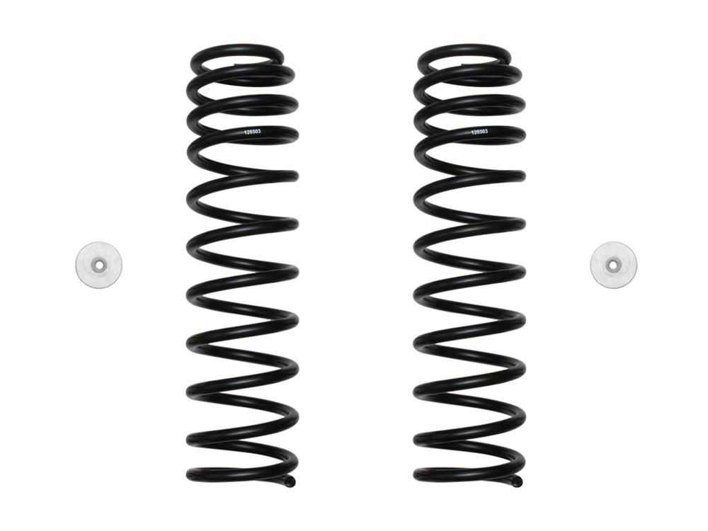 Wrangler JL 2018-2023 Jeep 4WD - 2.5" Lift Front Dual Rate Coil Springs by ICON Vehicle Dynamics (pair)