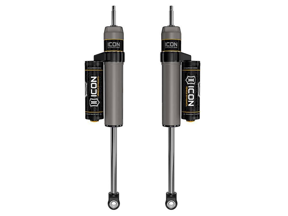 Wrangler JK 2007-2018 Jeep 4wd - Icon REAR 2.5 Piggyback Resi Shocks (fits with 3" Rear Lift) - Pair