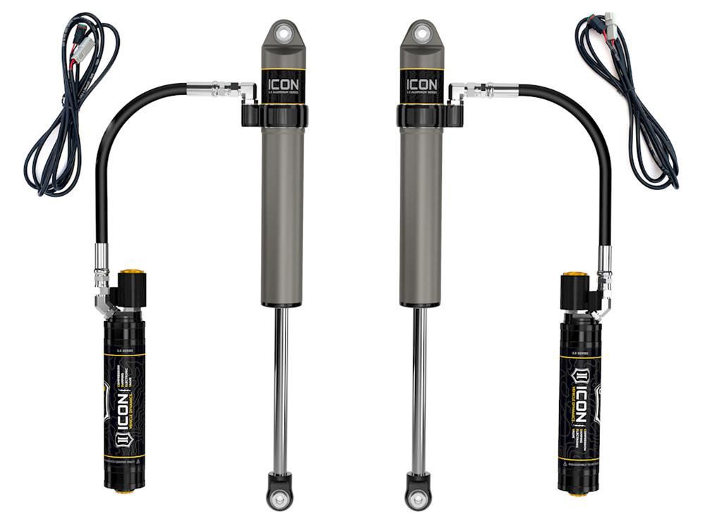 Gladiator 2020-2023 Jeep 4wd - Icon FRONT 2.5 CDEV Remote Resi Shocks (fits with 2.5" Front Lift) - Pair