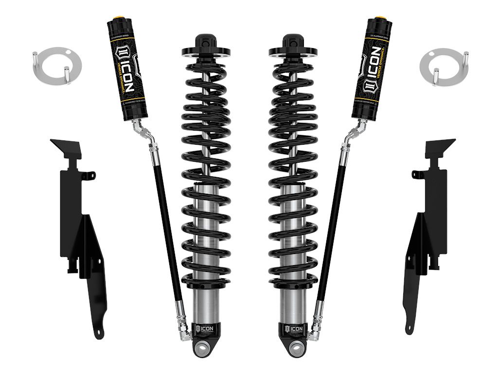 Bronco 2021-2024 Ford 4wd - Icon REAR 2.5 Remote Resi Coilover Kit (1.25-3" Rear Lift)