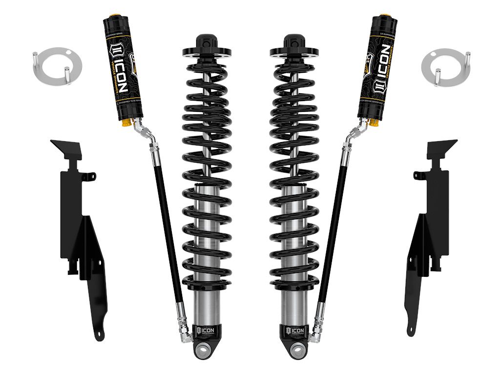 Bronco 2021-2024 Ford 4wd - Icon REAR 2.5 CDCV Remote Resi Coilover Kit (1.25-3" Rear Lift)