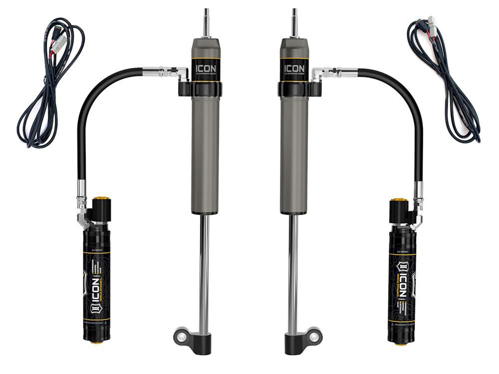 Tundra 2014-2021 Toyota 4wd & 2wd - Icon REAR 2.5 CDEV Remote Resi Shocks (fits with RXT Rear Lift) - Pair