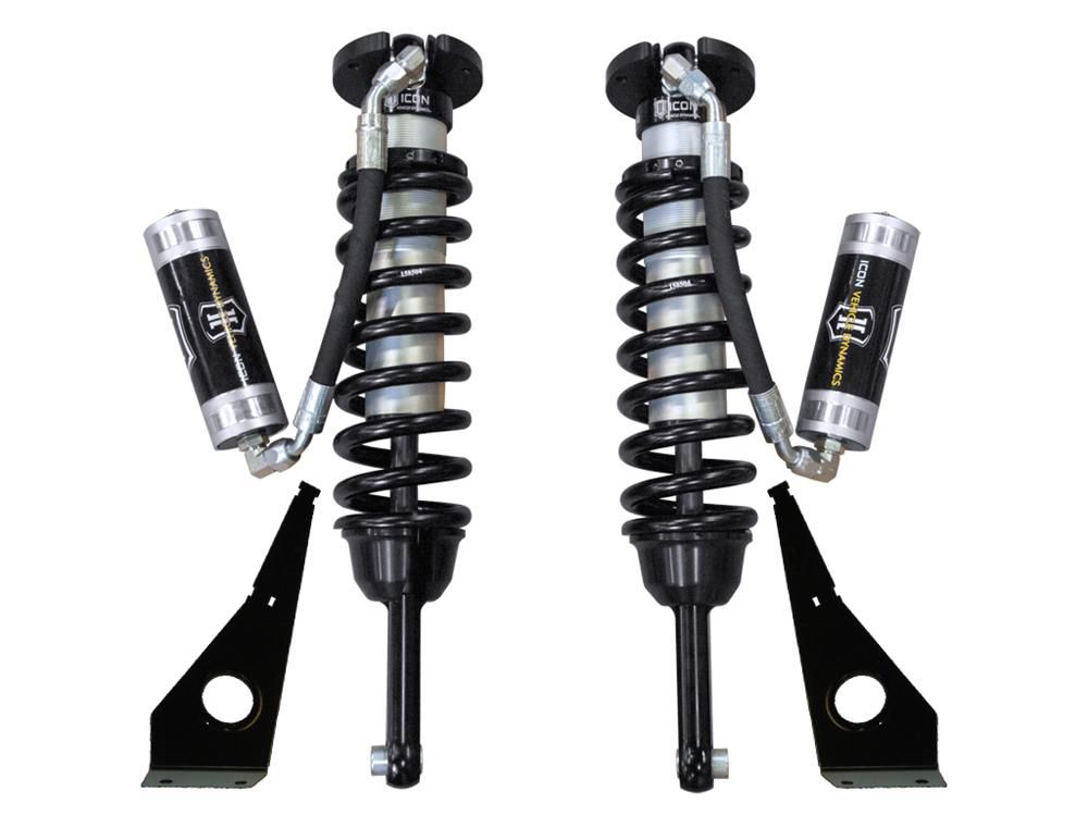 FJ Cruiser 2010-2014 Toyota 4wd - Icon 2.5 Remote Resi Coilover Kit (0-3.5" Front Lift)