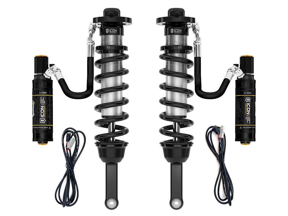 4Runner 2010-2024 Toyota 4wd - Icon 2.5 CDEV Remote Resi Extended Travel Coilover Kit (0-3.5" Front Lift)