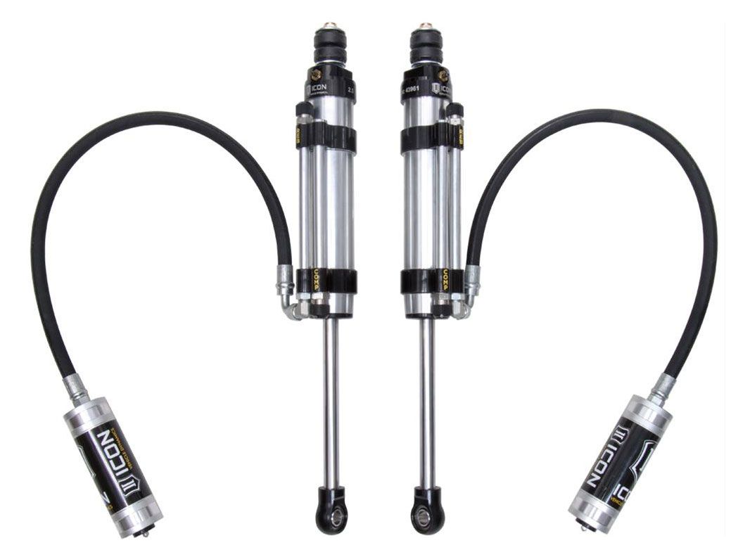 FJ Cruiser 2007-2009 Toyota 4wd - Icon REAR 2.5 Omega Bypass Shocks (fits with 1-3" Rear Lift) - Pair