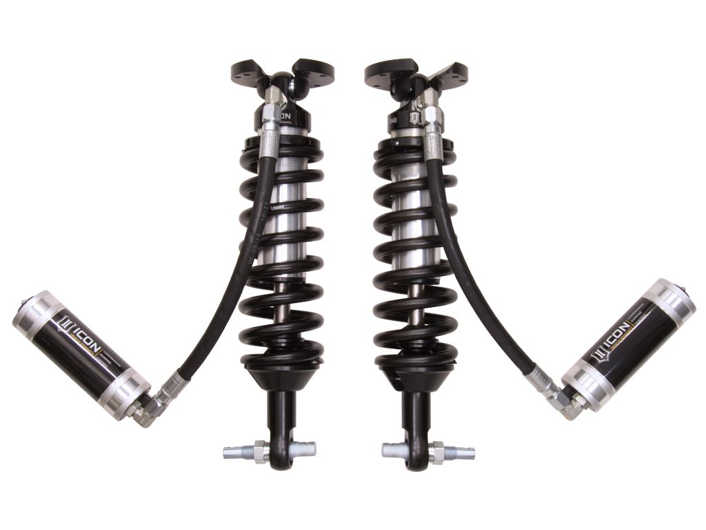 Sierra 1500 2007-2018 GMC 4wd - Icon 2.5 CDCV Remote Resi Coilover Kit (1-2.5" Front Lift)