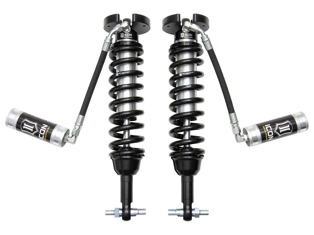 Sierra 1500 2019-2024 GMC 4wd - Icon 2.5 Remote Resi Extended Travel Coilover Kit (1.5-3.5" Front Lift)