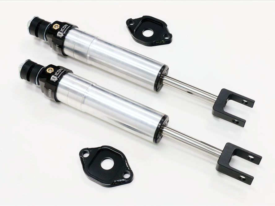 Sierra 2500HD/3500HD 2011-2019 GMC 4wd & 2wd - Icon FRONT 2.5 IR Extended Travel Shocks (fits with 0-2" Front Lift) - Pair