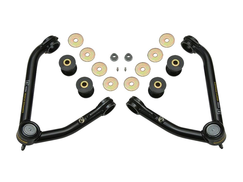 Silverado 1500 2014-2018 Chevy 4wd (w/stamped steel or aluminum factory arms) Tubular Upper Control Arms by ICON Vehicle Dynamics