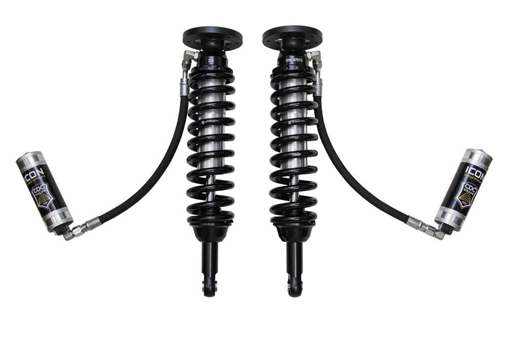 F150 2009-2013 Ford 4wd - Icon 2.5 CDCV Remote Resi Coilover Kit (1.75-2.63" Front Lift)
