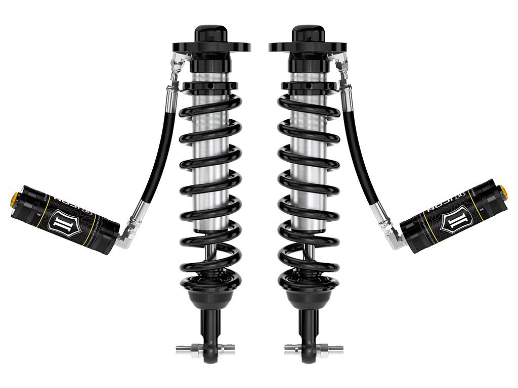 F150 2021-2024 Ford 2wd - Icon 2.5 Remote Resi Coilover Kit (0-3" Front Lift)