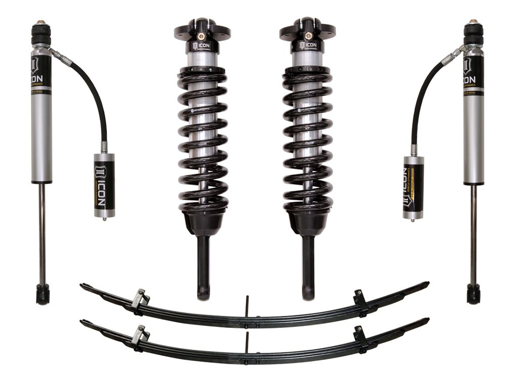 0-3.5" 2005-2023 Toyota Tacoma 4wd Coilover Lift Kit by ICON Vehicle Dynamics - Stage 2