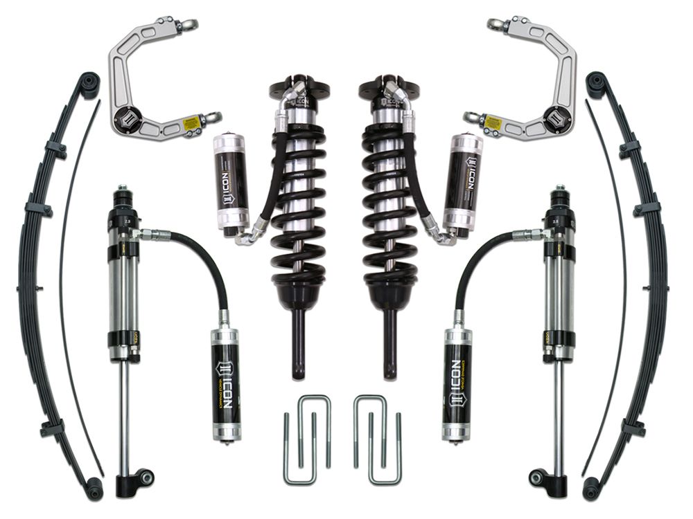 0-3.5" 2005-2023 Toyota Tacoma 4wd Coilover Lift Kit by ICON Vehicle Dynamics