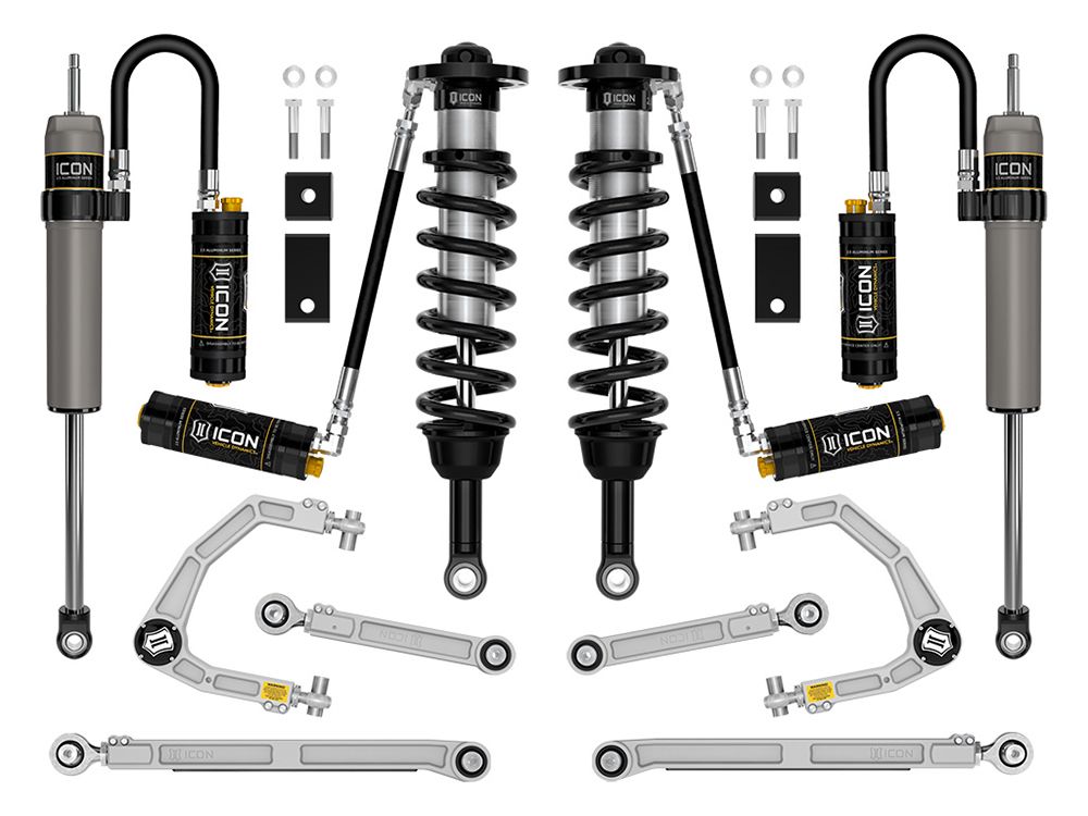 1.25-3.5" 2022-2024 Toyota Tundra 4wd Coilover Lift Kit by ICON Vehicle Dynamics