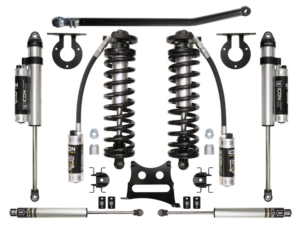 2.5-3" 2005-2016 Ford F250/F350 4wd Coilover Conversion Lift Kit by ICON Vehicle Dynamics - Stage 4