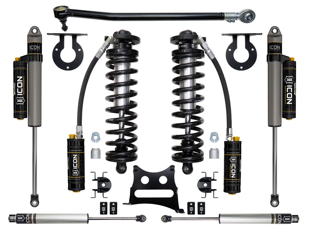 2.5-3" 2017-2022 Ford F250/F350 4wd Coilover Conversion Lift Kit by ICON Vehicle Dynamics - Stage 4