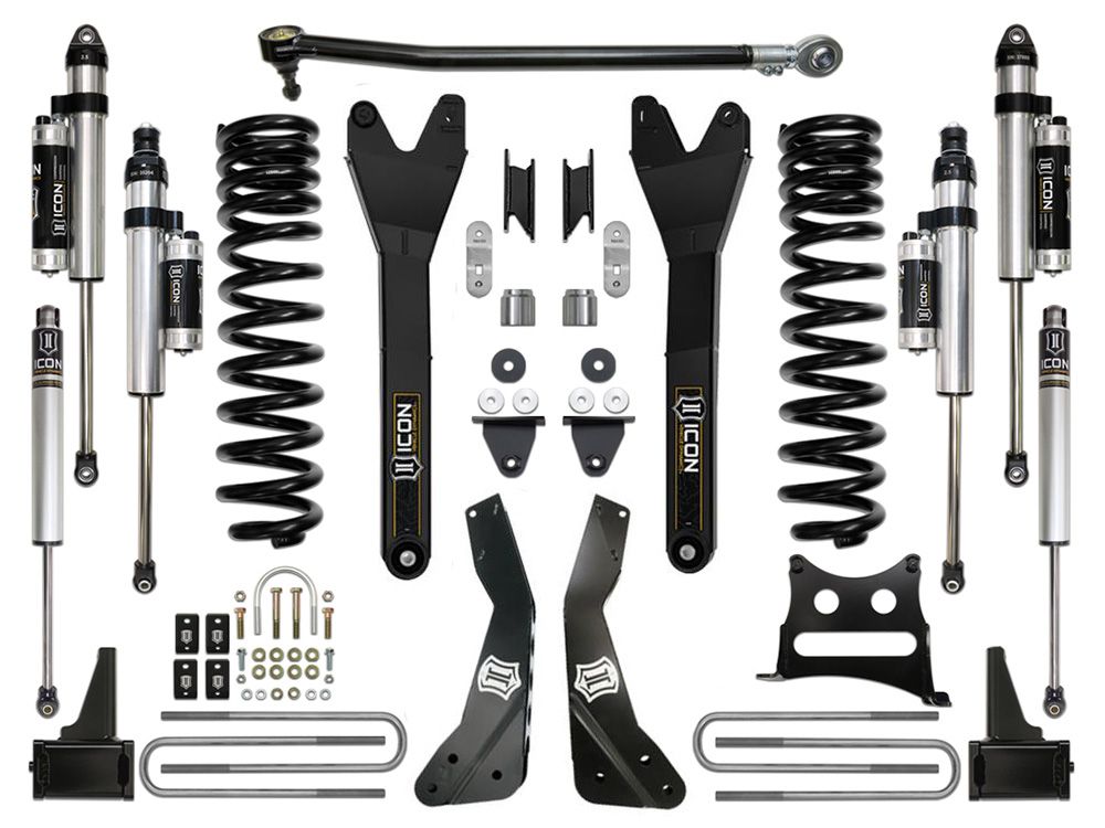 4.5" 2017-2019 Ford F250/F350 4wd Lift Kit by ICON Vehicle Dynamics - Stage 5 (with Radius Arms)